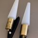 Pair of vintage wall lights, 60s