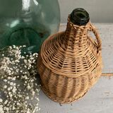 Lady Jeanne dressed in rattan