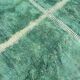 Tapis Marocain M’rirt Vert 210 × 300 cm – Tapis Berbère Haut de Gamme en Laine Naturelle