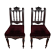 Pair of chairs from the 19th century