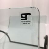 Italian magazine rack, 1980's, Gallotti & Radice