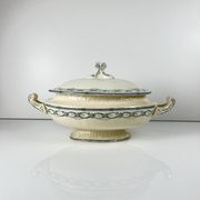 Salins "Recamier" iron earth soup tureen, late 19th century