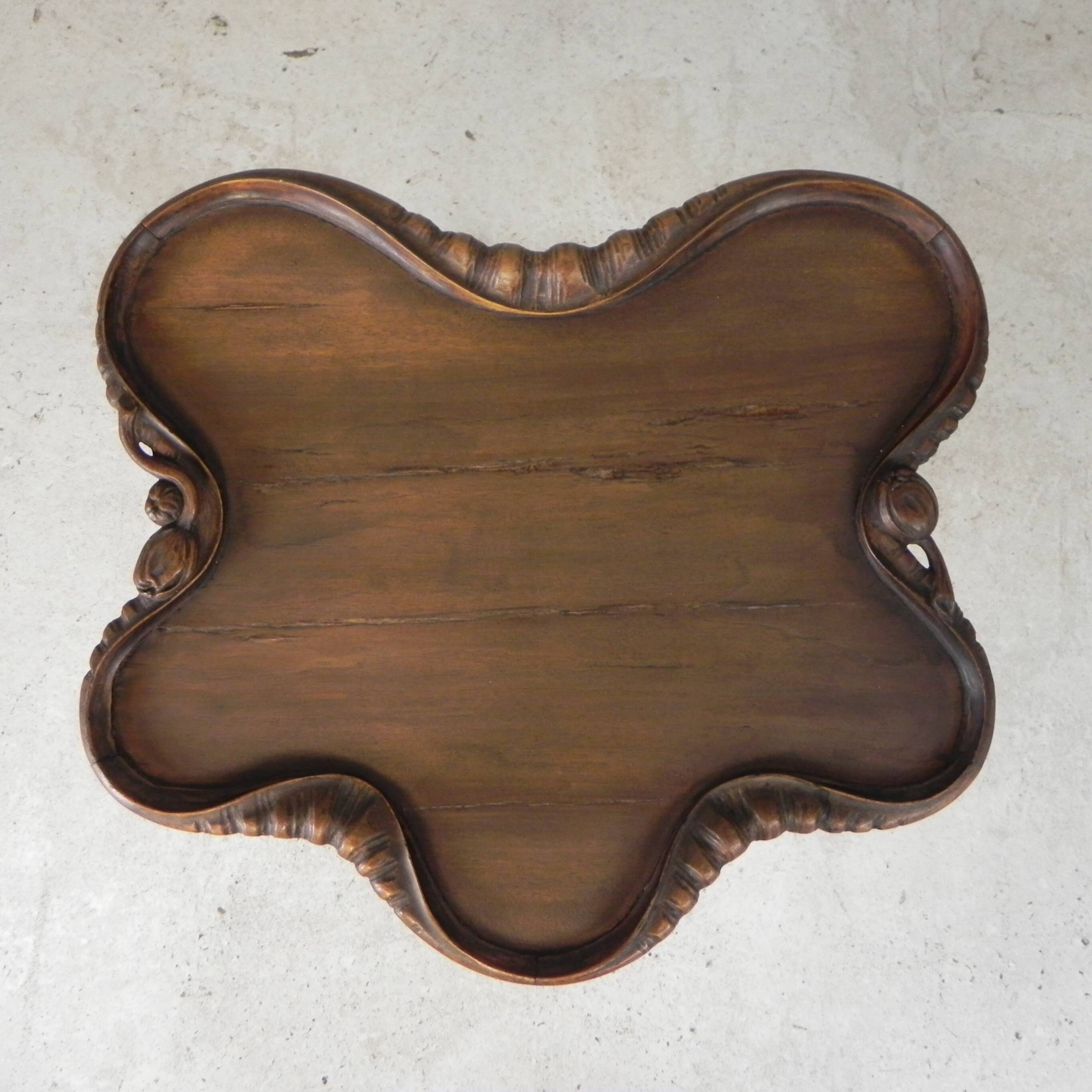 Art Nouveau tea table by Emile Galle, 1899