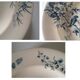 Two old plates longwy "cute" french faience