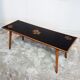 Table low vintage compass