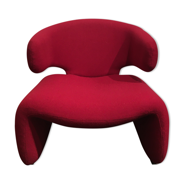 Fauteuil "Djinn" par Olivier Mourgue Edition Airborne - Bon état sur Selency