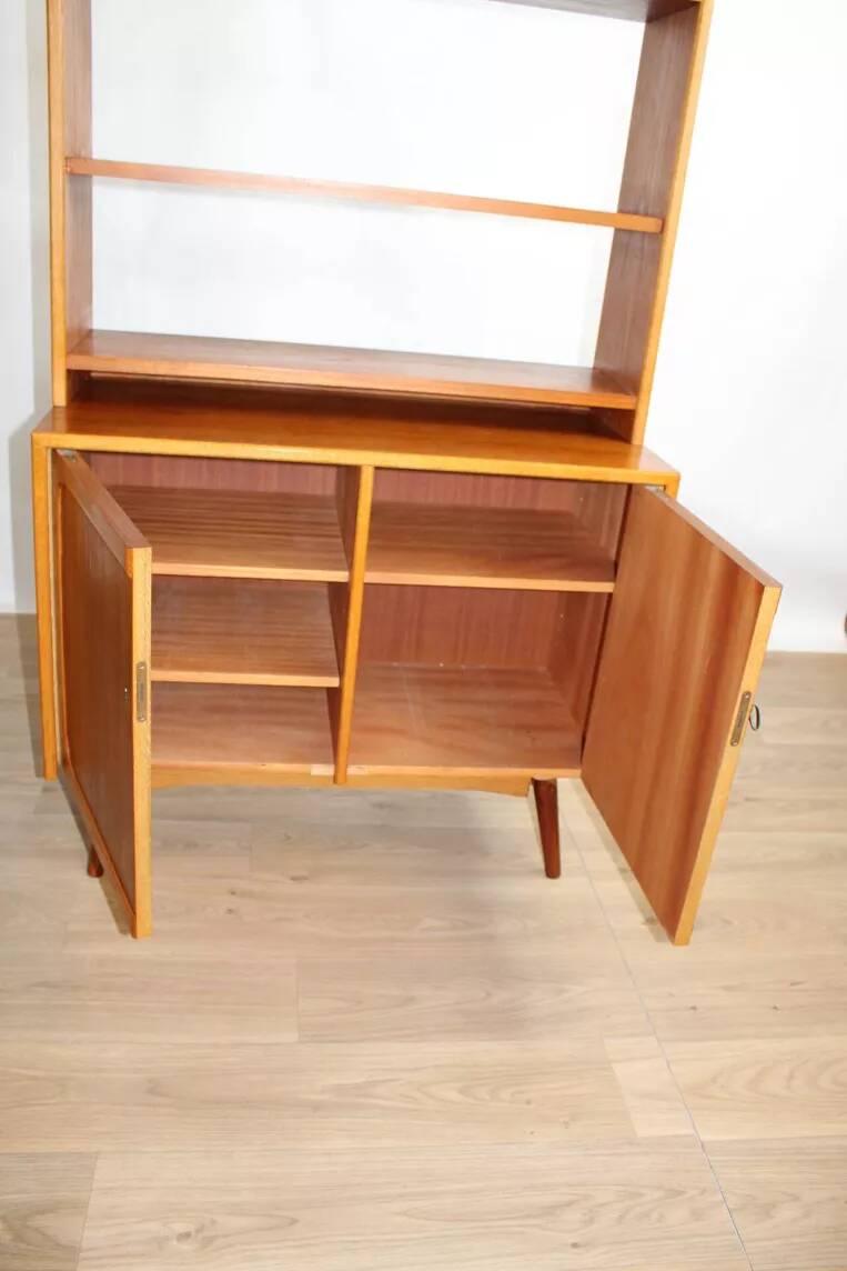 Vintage Scandinavian teak bookcase by Svend Dyrlund – Denmark, 1960
