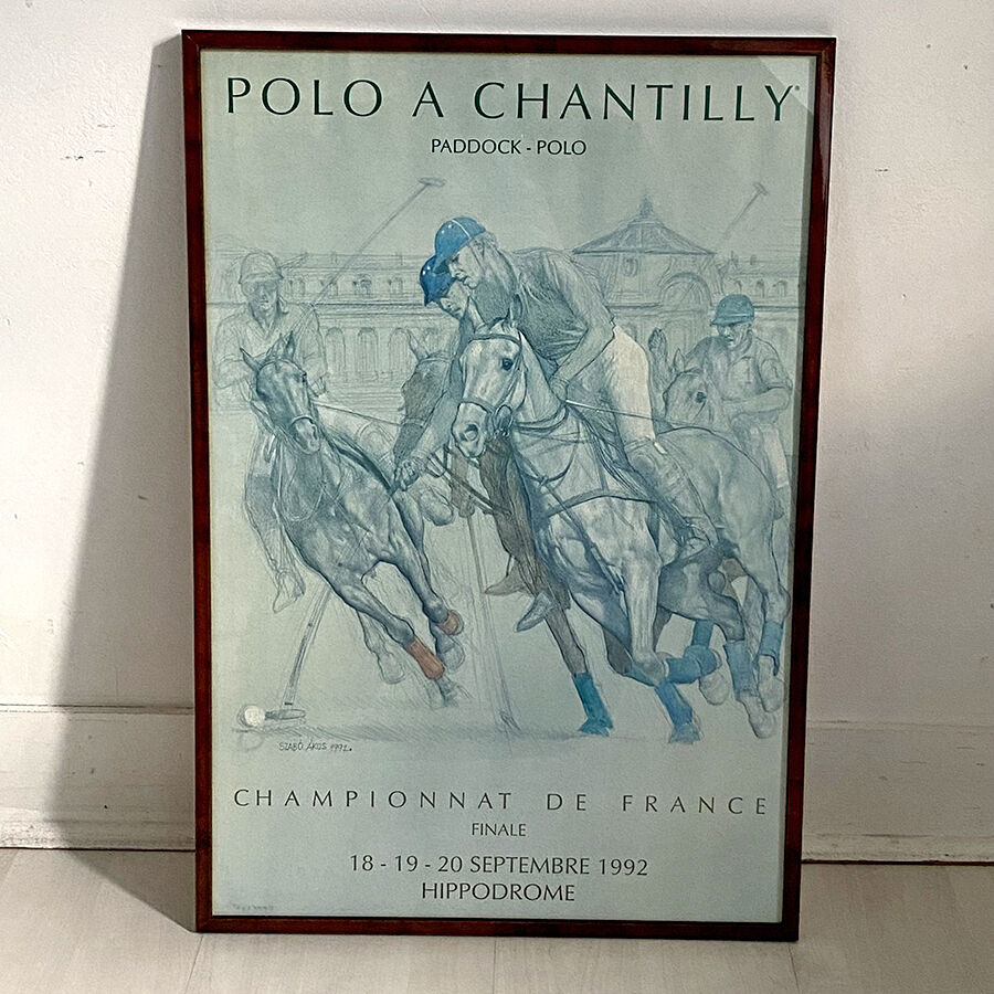 1992 Polo France Championship poster