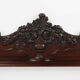 Antique Sculpted Oak Frieze or Wall Ornament, France, 1900s
