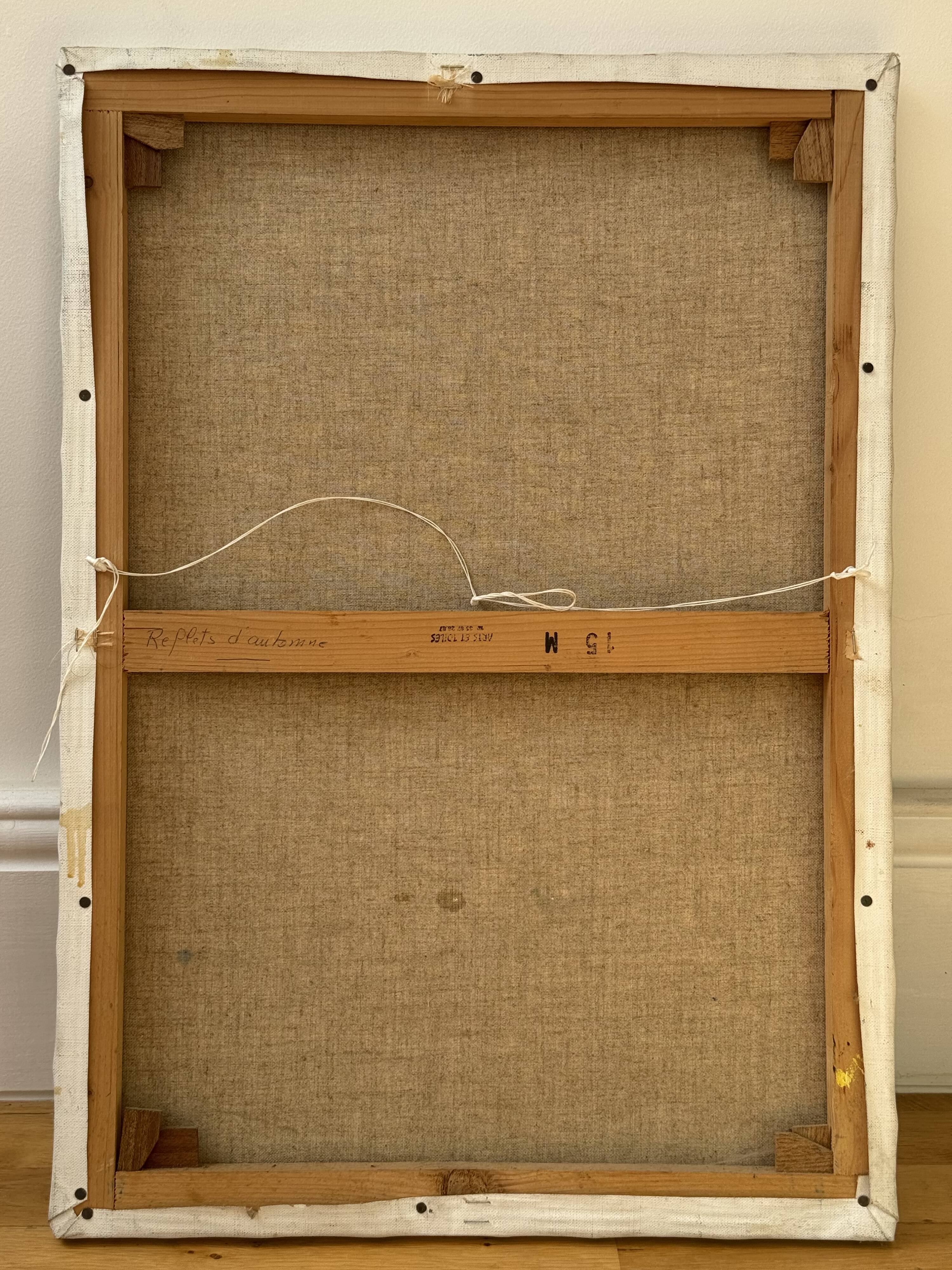 Oil on canvas signed by the artist M. Cornu