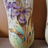 Paire de vases - En porcelaine - Turn Teplitz Bohemia, Autriche - RStK - 1900