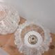Paire d'appliques globe vintage