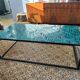 Contemporary ceramic tile table