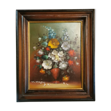 Tableau peinture floral