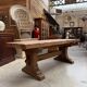 Table de type monastère en chêne