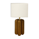 Lampe Charlotte bois coton