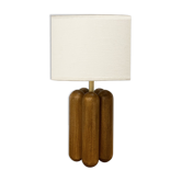 Lamp Charlotte Wood Cotton -