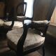 Bench and chairs style Napoleon III