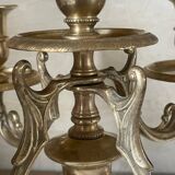 Antique gilt bronze candlestick circa 1900