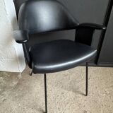 Black armchair from the 1950s