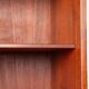 Large Scandinavian teak shelving unit with 6 adjustable shelves by Borge Mogensen