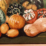Still Life with Vegetables, signed