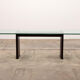 Tito Agnoli for Matteo Grassi leather dining table and six chairs