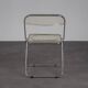 Pair of Plia folding chairs by Giancarlo Piretti for Castelli, Italy, 1970s