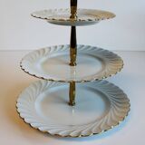 Maison Haviland 3-tier servant in Limoges porcelain.