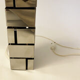 Lamp Building by Curtis Jere in chrome steel from the 70s