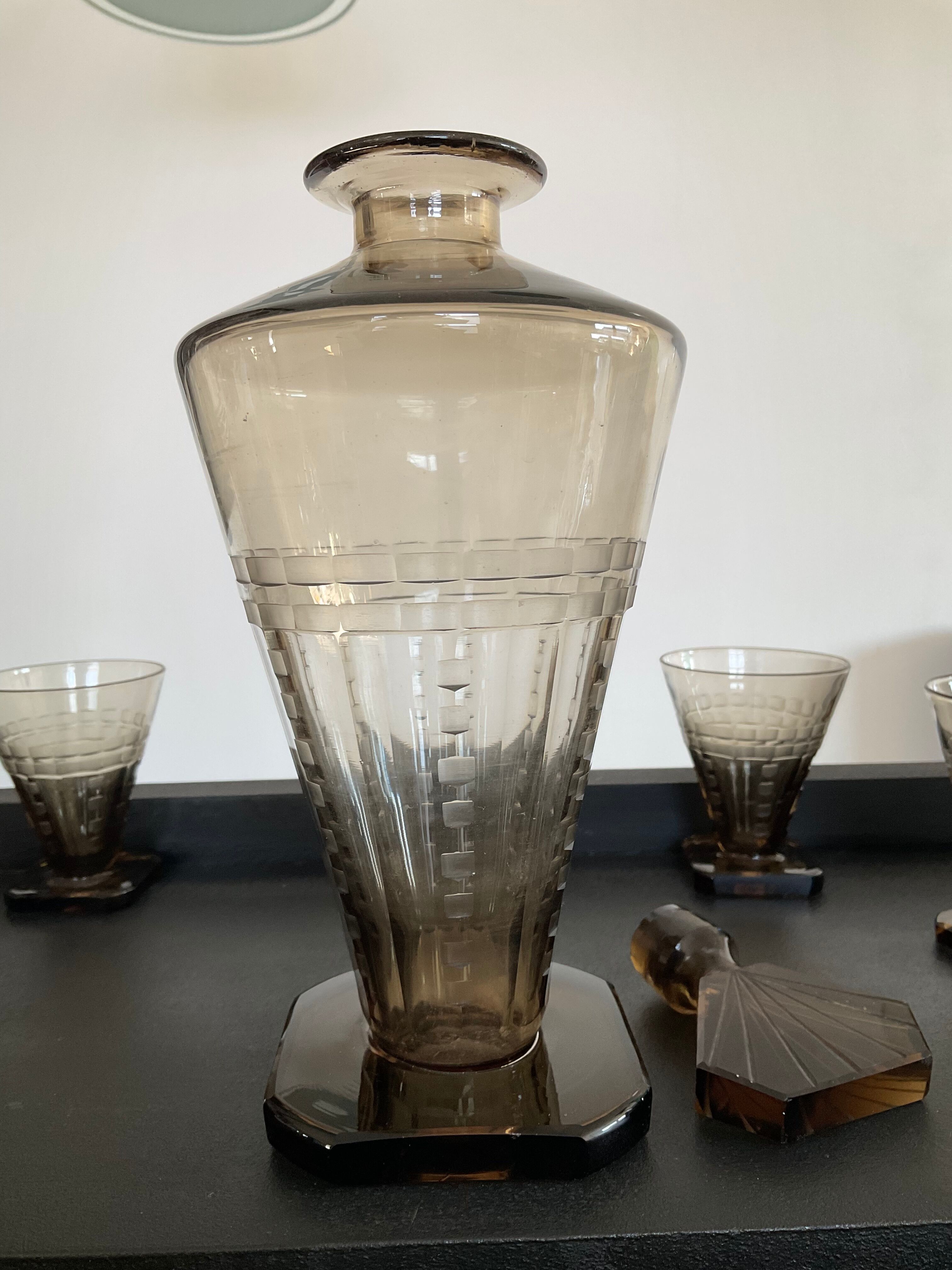 Art Deco liquor service