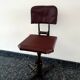 Industrial cast iron chair