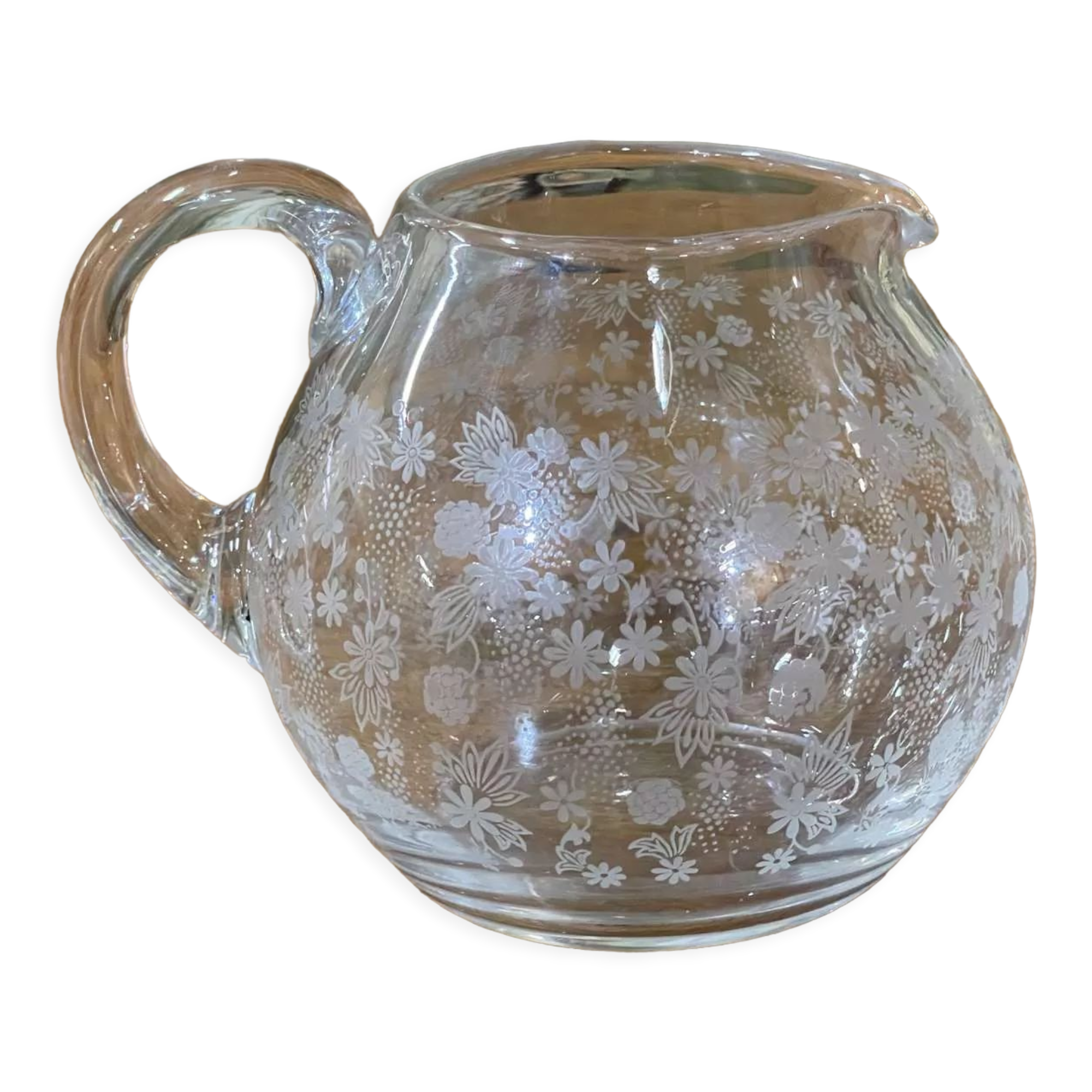 Baccarat crystal pitcher