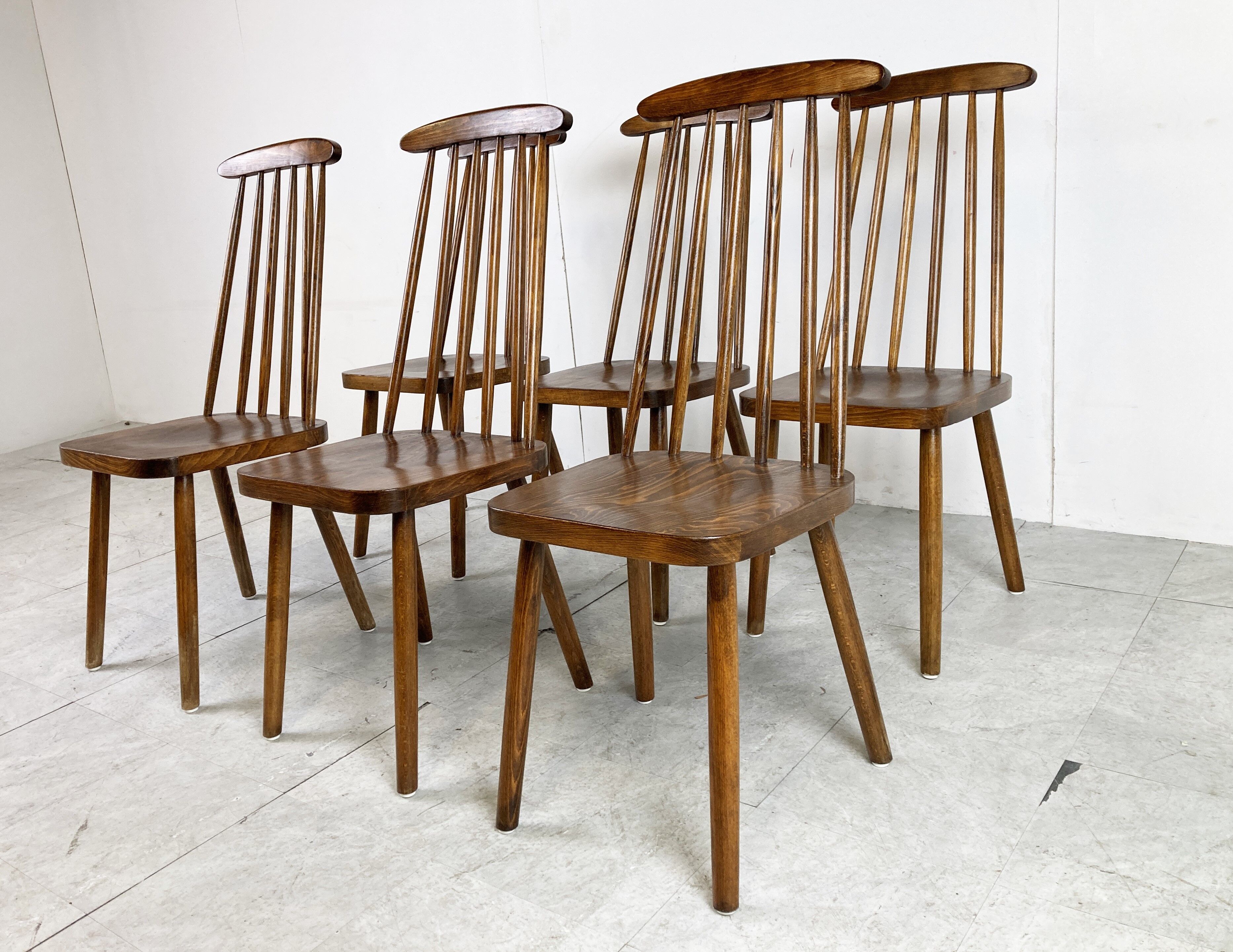 Mid century scandinavian dining chairs, 1960s