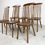 Mid century scandinavian dining chairs, 1960s