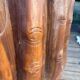 Ensemble de 6 chaises « mains » en bois