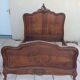 Walnut cabinetmaker's bed