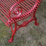 Banc Grassin à Arras - 2 Places - Rouge