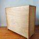 Vintage chest of drawers in light rattan