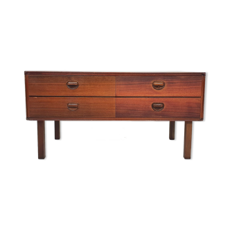 Teak crendeza by Louis van Teeffelen for WeBe, The Netherlands 1950's