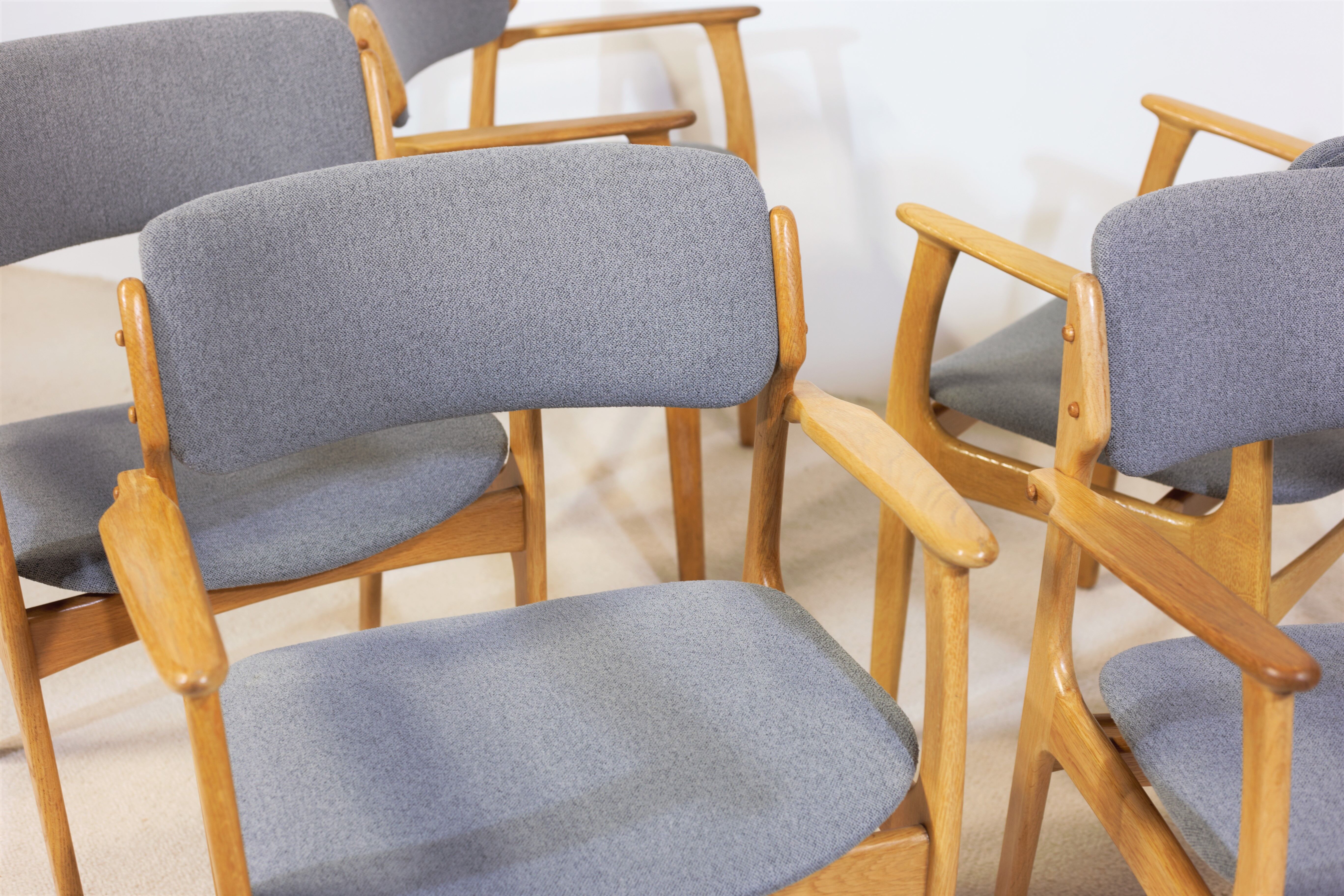 Erik Buch armchair in oak