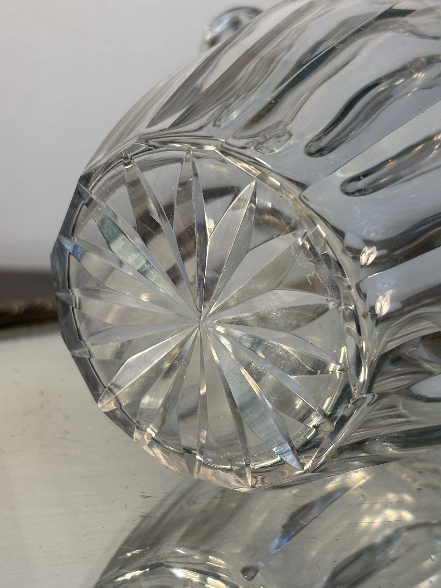 Carafe en cristal Saint Louis début 20eme