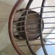 Vintage set of 2 swivel chairs in bamboo and rattan - Papasan shape