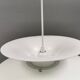 Hanging lamp with multiple layers of shades, by Junge/Vitrica Denmark 1980s