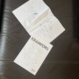 Black leather corner sofa – IKEA KRAMFORS – timeless design