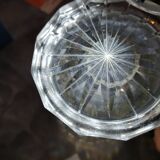 Signed Lorraine crystal vase
