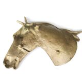Brass cup in horse-shaped shape, 70s