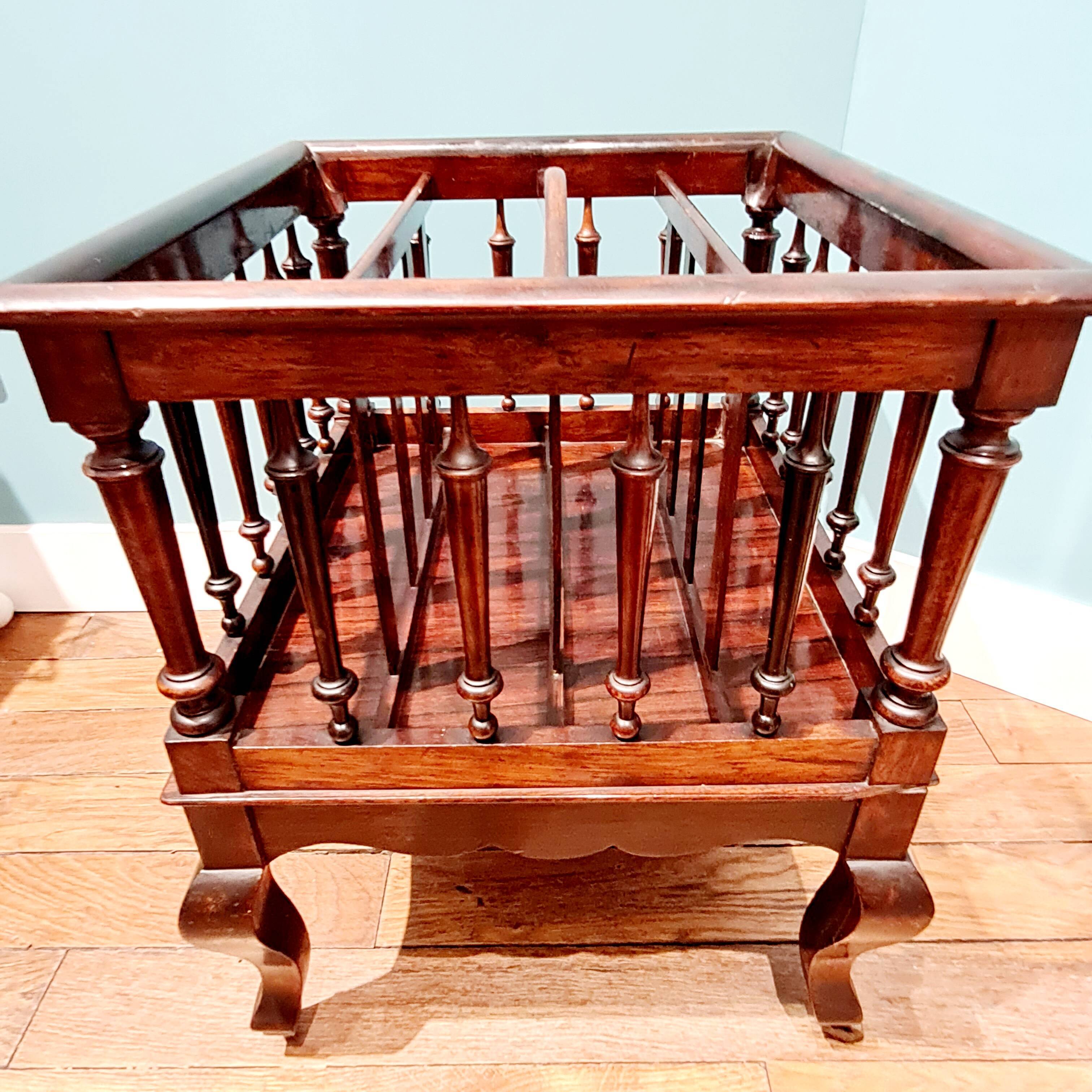 English magazine holder nineteenth century