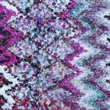 Authentic Moroccan Berber Boucherouite rug 240x155 cm