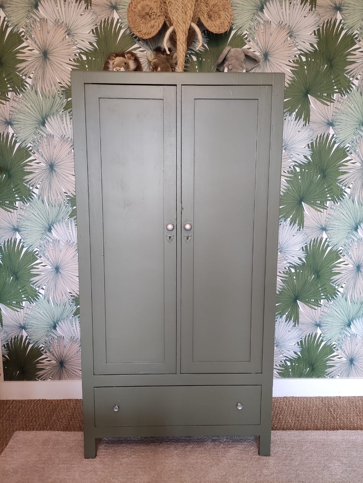 Parisian art deco wardrobe restyled
